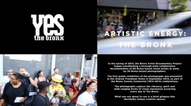 Artistic Energy: The Bronx (2014)